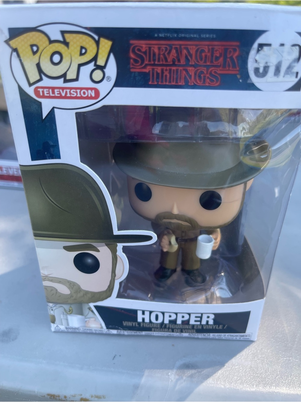 Stranger Things Funko Pop # 512 Hopper